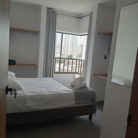 Cartagena-bocagrande Luminoso, Comodo, Moderno, Ubicado En Uno De Mejores Sitios De Cartagena, A Cuadra De La Playa , Rodeado De Diversos Restaurantes, Ideal Parejas, Familias, Amigos, Planes De Trabajo Apartamento